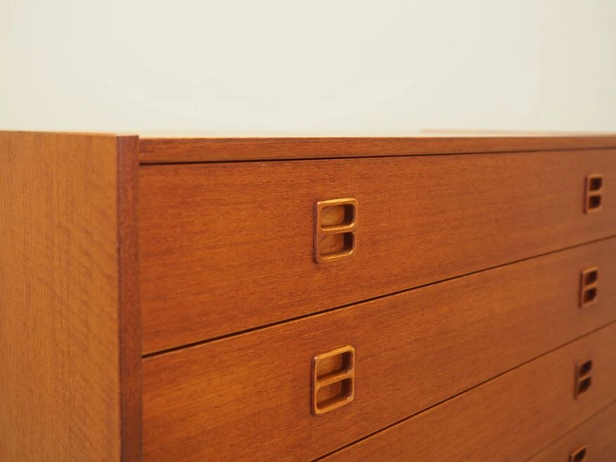 Teak Chest Of Drawers, Danish Design, 1970s, Production: Denmark 16 Teak Chest Of Drawers, Danish Design, 1970s, Production: Denmark - Image 14