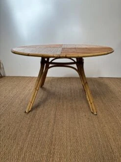 Audoux Minnet Style Rattan Dining Table -Room Fold Zone 4b0db6f6 94dd 4c12 80e9 aa205ac03f43