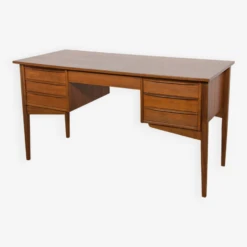 Mid-Century Freestanding Teak Desk, Denmark, 1960s -Room Fold Zone 4c38cd4e ce80 44f6 9e7d b725575e9c86