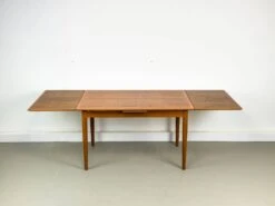 Table à Manger Extensible En Teck, Danemark, 1960s -Room Fold Zone 4d7b2313 46e6 4b87 803d 7f5708237c40