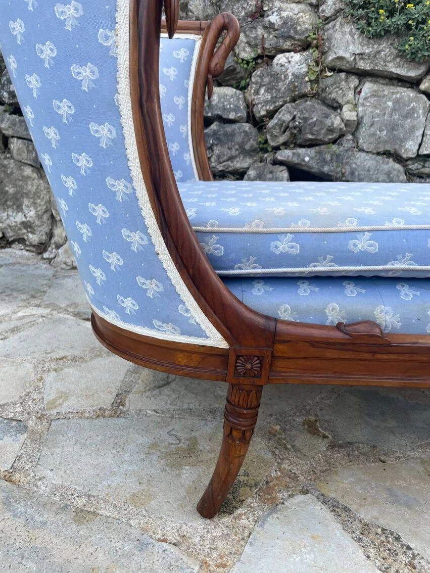 Little Duchess With Swan's Neck In Mahogany, Empire Period 6 Little Duchess With Swan's Neck In Mahogany, Empire Period - Image 4