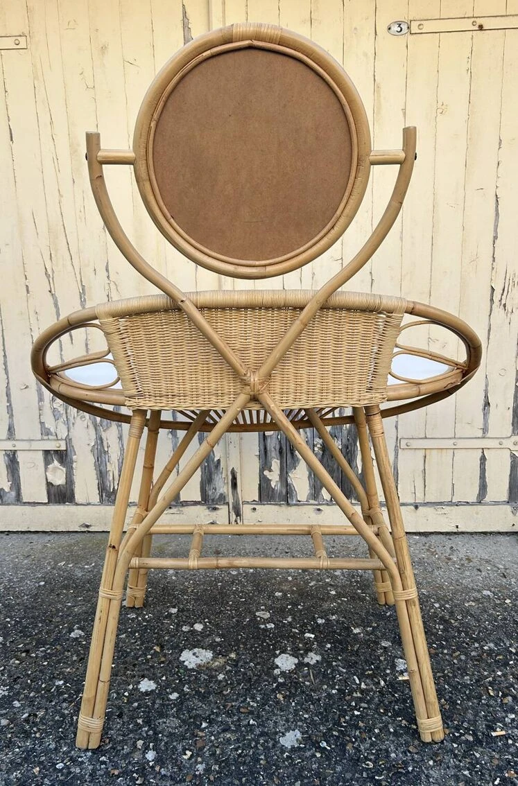 Anne Bamboo Dressing Table Vintage, 1960s 12 Anne Bamboo Dressing Table Vintage, 1960s - Image 10