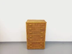 Vintage Chest Of Drawers In Rattan And Woven Rattan From The 70s -Room Fold Zone 50ed00d7 2de5 462e be15 4a8f8475c8ec