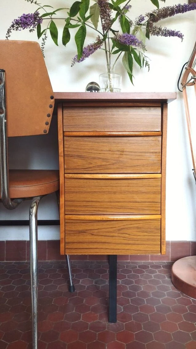 Modernist Desk 8 Drawers 6 Modernist Desk 8 Drawers - Image 4