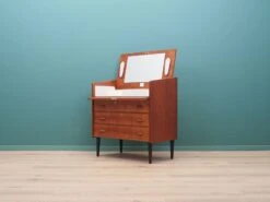 Teak Dressing Table, Scandinavian Design, 1960s, Manufactured By SW Finland -Room Fold Zone 5289038c 6d89 40ca acc7 25f6aff72723