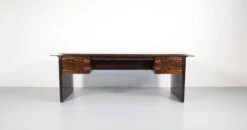 Important Ebony Desk From Macassar 1970s -Room Fold Zone 52b4dd07 d58e 4385 b8e9 b2d252425a07