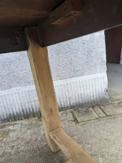 Solid Oak Farm Table -Room Fold Zone 53537e3e 9075 41cd bb3d b83e5c923886