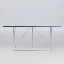 Max Sauze, Dining Table/table, Steel Wire And Glass, 1970s, France -Room Fold Zone 54c1f3e1 b80e 4b61 92f6 2507b7b21000