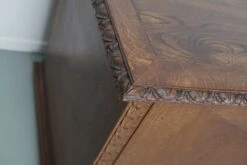 Antique Dutch Carved Oak Art Nouveau Desk / Shop Counter, Early 20th Century -Room Fold Zone 55668583 878f 4b17 974d feaf3c27f198