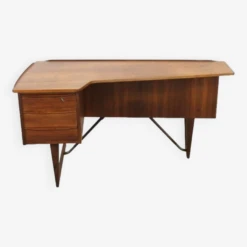 Peter Løvig Nielsen Boomerang Bureau 'Flovlev' Vintage Midcentury -Room Fold Zone 5591c81b d8b0 4c6d b286 4d52604af3cd