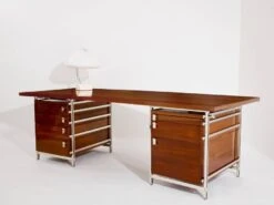 Jules Wabbes Curved Mahogany And Jatoba Desk 1958 -Room Fold Zone 566cf2f9 c0a6 4533 a9e5 de64149c42d5