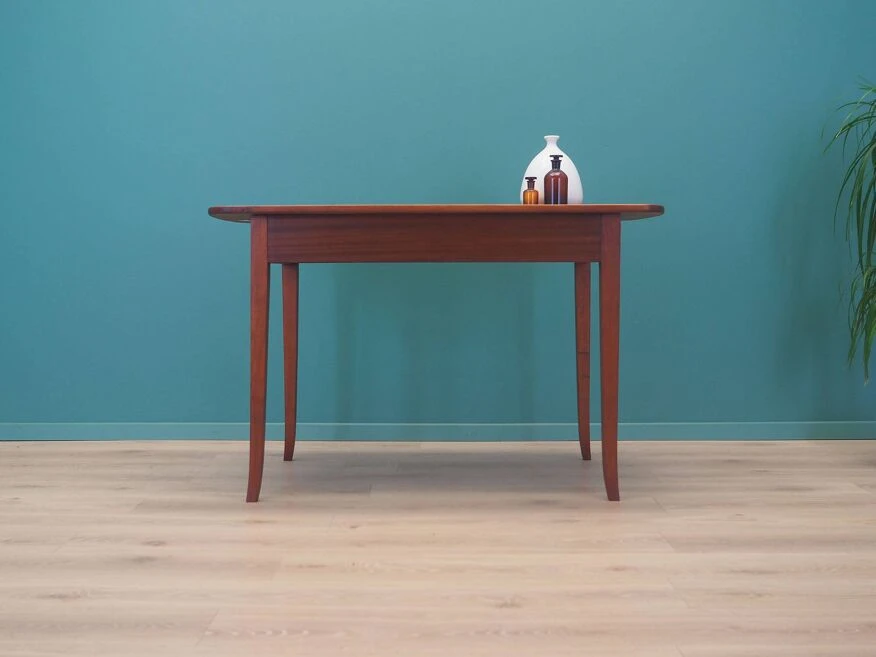 Mahogany Table, Danish Design, 1970s, Production: Denmark 8 Mahogany Table, Danish Design, 1970s, Production: Denmark - Image 6