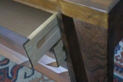 Kai Kristiansen For Feldballes Mobelfabrik Model 70 Rosewood Desk On Sled Base, 1960s -Room Fold Zone 57ac06df 2fc2 4d53 8daf 0f31b6f5004a