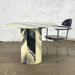 Vintage Green Marble Dining Table -Room Fold Zone 589b4c5f e312 4443 916a f605df0728ab