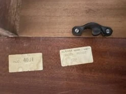 Round Dining Table -Aurora Izegem Model 4001 Belgium Scandinavian In Rio Rosewood + Extension -Room Fold Zone 58cc2a12 e408 41a2 9dd6 7fc0317fcd55