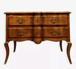Louis XV Crossbow Chest Of Drawers In Solid Walnut Circa 1880 -Room Fold Zone 59a62737 edaf 4804 b94b 554929d4ae46