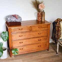 Vintage Rattan Chest Of Drawers -Room Fold Zone 59dfc5d6 9efb 4b40 8ceb 40a6cf1ddf89
