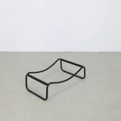 Postmodern Chaise Longue In Leather And Chrome, 1980s -Room Fold Zone 59f05956 9e1e 4049 8669 d88ab893e323