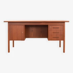 Mid-Century Danish Freestanding Teak Desk, 1960s -Room Fold Zone 5a285758 d9a6 4aca bfe7 030cc8ef0ec4