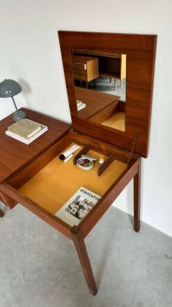 Vintage Desk With Vanity