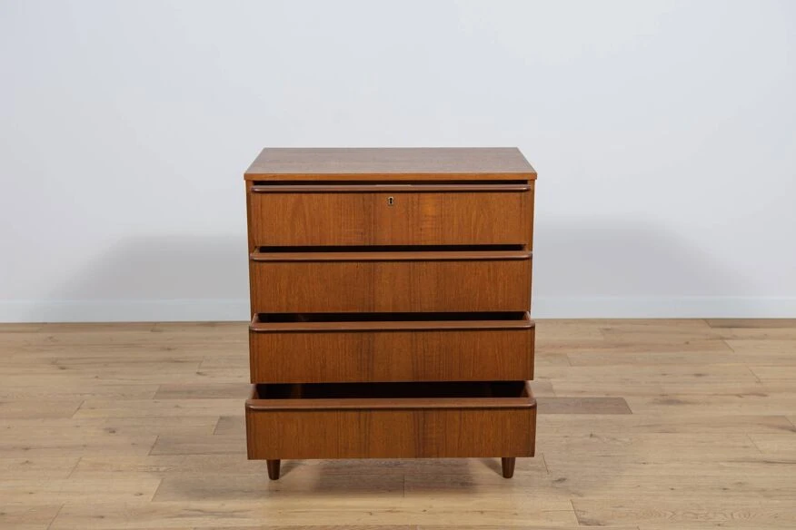 Mid-Century Danish Teak Dresser, 1960s 4 Mid-Century Danish Teak Dresser, 1960s - Image 2