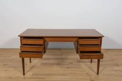Mid-Century Freestanding Teak Desk, Denmark, 1960s -Room Fold Zone 5b264397 99f4 4a89 b1ea bc1674312241