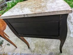 Old Chest Of Drawers In Rosewood Marquetry With Marble And Bronze, Louis XV Style -Room Fold Zone 5b736c52 317a 44f0 ade6 5cca01c1acd5