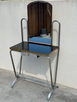 Art Deco Console Or Dressing Table In Metal Modernist Design 1930 -Room Fold Zone 5bb6293e d8c5 42be b28e c67baf3c4da6