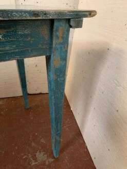 20th Century Patina Solid Fir Farm Table -Room Fold Zone 5be836d4 e6b8 407a a518 2e1fde427162