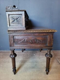 19th Century Renaissance Tiered Desk In Oak -Room Fold Zone 5ca7e2d7 93d3 4ddf 8a3b 19962841bf71