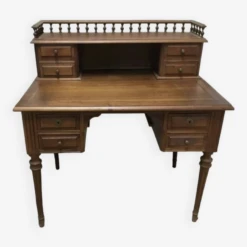 Art Deco Style Wooden Tiered Desk -Room Fold Zone 5e6e5993 9dc7 4a86 bed4 59875f5a66e2