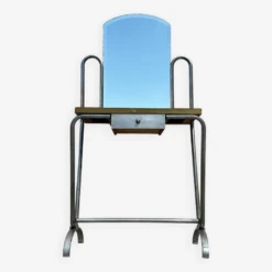 Art Deco Console Or Dressing Table In Metal Modernist Design 1930 -Room Fold Zone 604b540e 900f 4cf0 b628 e1b4484cfc8a