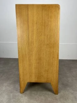 1950s Chest Of Drawers With Blond Wood Compass Foot -Room Fold Zone 619ede6e 3011 45b8 9d71 324607f93296