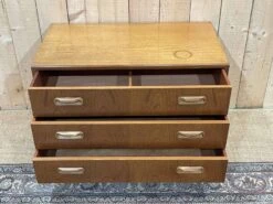Low 3-drawer Chest Of Drawers From The GPlan Brand In Teak From The 70s -Room Fold Zone 63d84219 5cc1 4547 8d87 efe111c987d7