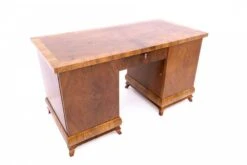 Art Deco Style Desk, Poland, 1940s -Room Fold Zone 652bfce6 4b52 47f5 a127 a5c101d11c12