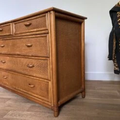 Vintage Rattan Chest Of Drawers -Room Fold Zone 66c11625 4382 4955 9bba 709875c91deb