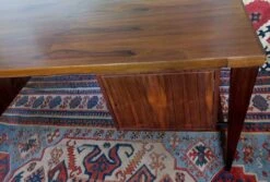 Kai Kristiansen For Feldballes Mobelfabrik Model 70 Rosewood Desk On Sled Base, 1960s -Room Fold Zone 693b32f0 08c2 43b8 a8e3 3659085b1623