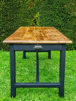 Superb And Old Solid Oak Farm Table -Room Fold Zone 6a272a56 5150 4793 95bd af9037d724db