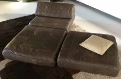 De Sede DS88 Day Bed In Chocolate Patchwork Leather, Switzerland 1970s -Room Fold Zone 6ad8fb86 8f37 45bf 8a31 4e8a2f722b4b