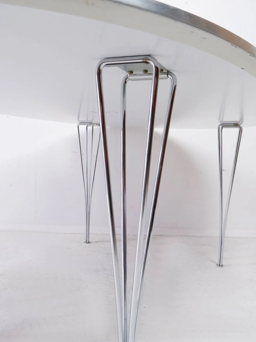 Superellipse Dining Table By Fritz Hansen, 1974 12 Superellipse Dining Table By Fritz Hansen, 1974 - Image 10