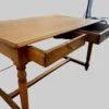 Louis XVI Style Flat Desk In Solid Oak 19th Century -Room Fold Zone 6b0d1483 ec3e 4f7f 9e54 a864657e9116