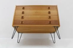 1960s Upcycled Oak Chest Of Drawers, Denmark