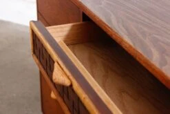 Vintage Schreibtisch Lane USA Mid Century Design 50er 60er -Room Fold Zone 6cbe5793 3c00 491a 89cd b276bf958513