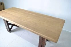 Industrial Table With Eiffel Foot 1930 -Room Fold Zone 6d156518 540d 42ba 8a98 acce4f7be985