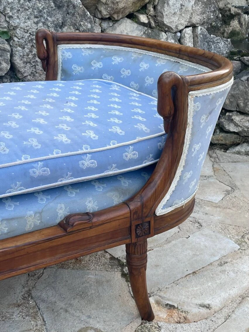 Little Duchess With Swan's Neck In Mahogany, Empire Period 21 Little Duchess With Swan's Neck In Mahogany, Empire Period - Image 19