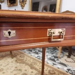 Art Nouveau Mahogany Desk