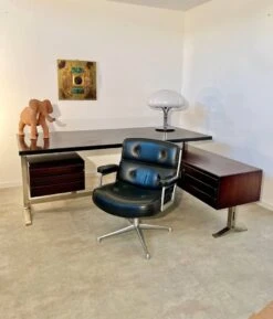 Vintage President Corner Desk In Rosewood Design By Gianni Moscatelli Vintage -Room Fold Zone 70dbe138 bbd7 42a6 ac96 bd4c77a18981