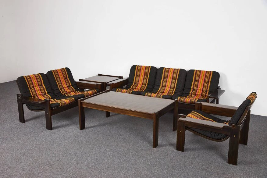Canapé, Fauteuils Et Table Basse Vintage Modèle Kontra Par Yngve Ekström Pour Suédois 1970, Set De 5 7 Canapé, Fauteuils Et Table Basse Vintage Modèle Kontra Par Yngve Ekström Pour Suédois 1970, Set De 5 - Image 5