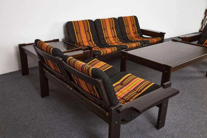 Canapé, Fauteuils Et Table Basse Vintage Modèle Kontra Par Yngve Ekström Pour Suédois 1970, Set De 5 13 Canapé, Fauteuils Et Table Basse Vintage Modèle Kontra Par Yngve Ekström Pour Suédois 1970, Set De 5 - Image 11