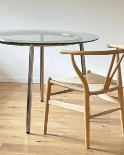 Vintage Ikea Glass Chrome Dining Table -Room Fold Zone 777c8a3e 27ae 4fd1 b47e b7b0aadabb8c